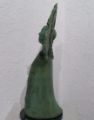 Imagen de Ángel   Bronce color verde