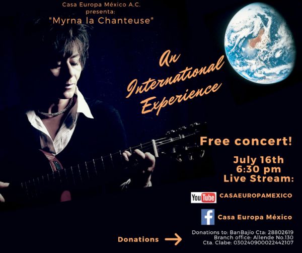 Imagen de Myrna la Chanteuse en vivo