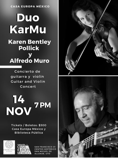 Imagen de DUO KarMu Karen Bentley Pollick  y Alfredo Muro