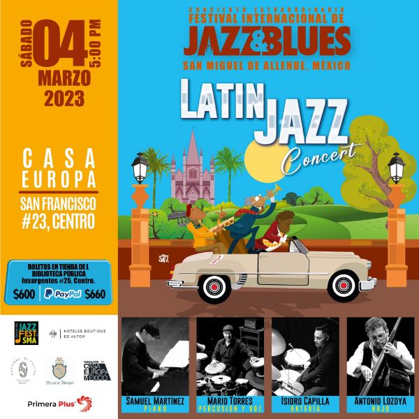 Imagen de Festival de Jazz  presenta "Jazz Latino"