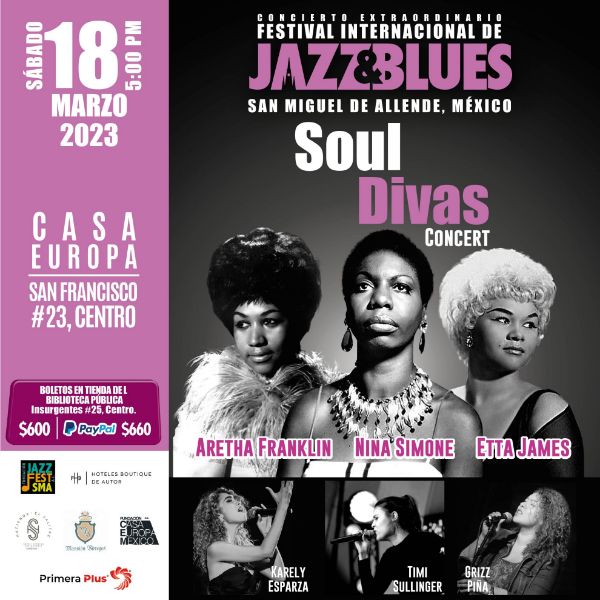 Imagen de Festival de Jazz presenta: "Soul Divas concert"
