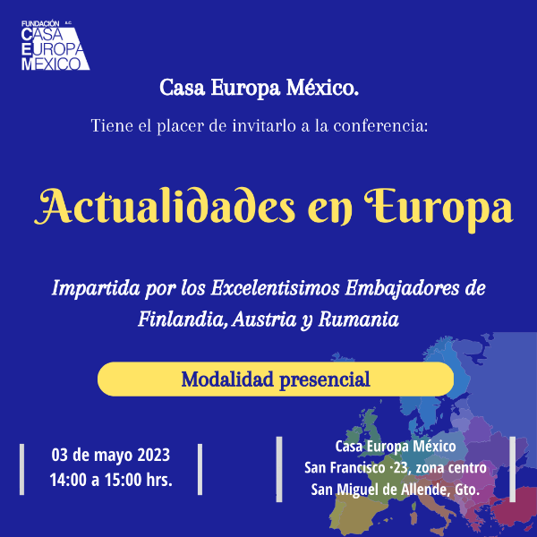 Imagen de Conferencia "Actualidades en Europa"