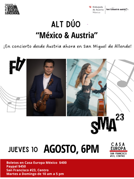 Imagen de ALT DÚO "MÉXICO & AUSTRIA"