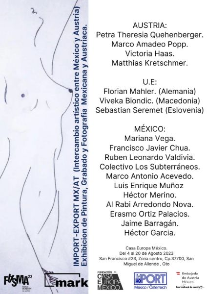 Imagen de  "Import Export MX/AT" Intercambio artístico entre México y Austria