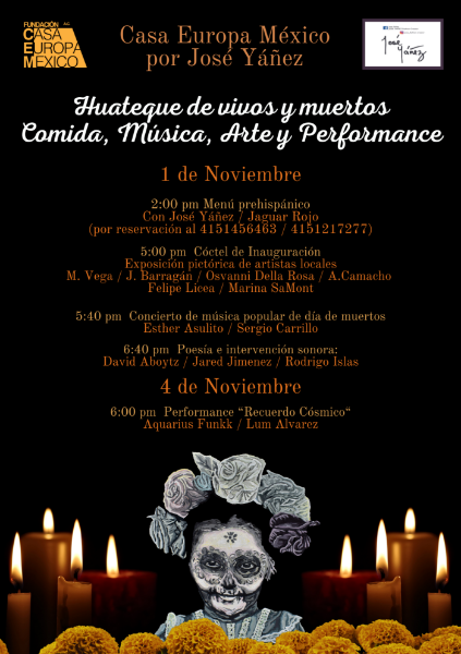 Imagen de "Huateque de vivos y muertos" Comida, Música, Arte y Performance