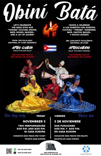 Imagen de Performance folclórico cubano Obiní Batá 