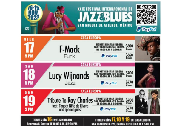 Imagen de Conciertos del Festival de Jazz y Blues de San Miguel de Allende