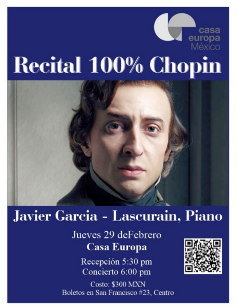 Imagen de 100% Chopin por Javier García-Lascurain 