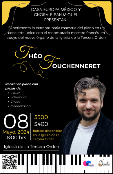 Imagen de Recital de piano por Théo Fouchenneret