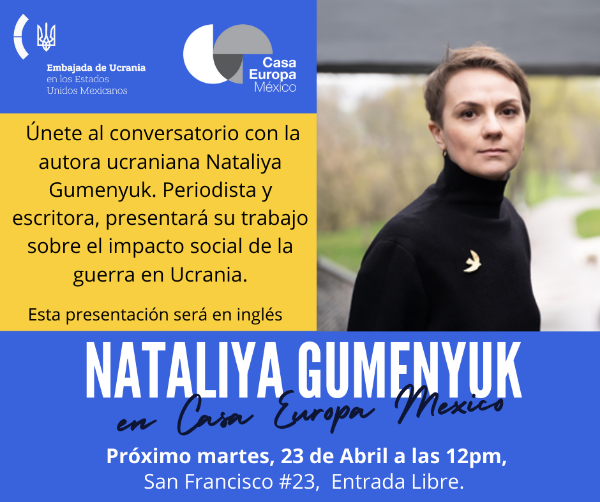 Imagen de Nataliya Gumenyuk / Embajada de Ucrania en México