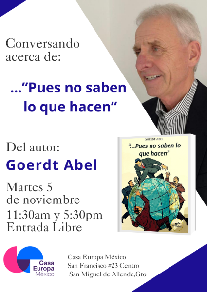 Imagen de Presentación de libro "...pues no saben lo que hacen"