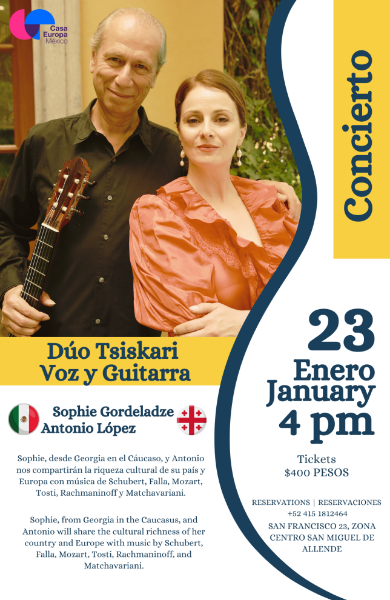 Imagen de Dúo Tsiskari  🎶 Concierto Especial en Casa Europa México 🎶