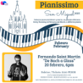 Imagen de 🎹 Pianissimo San Miguel 2025 Fernando Saint Martin, De Bach a Glass