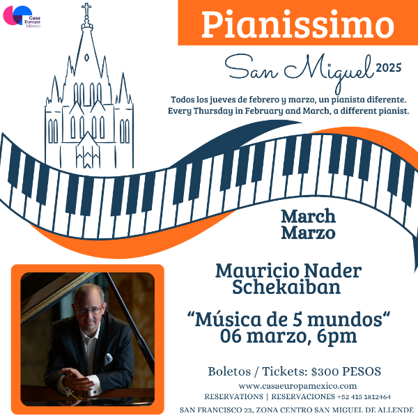 Imagen de 🎼 MÚSICA DE 5 MUNDOS: Mauricio Nader