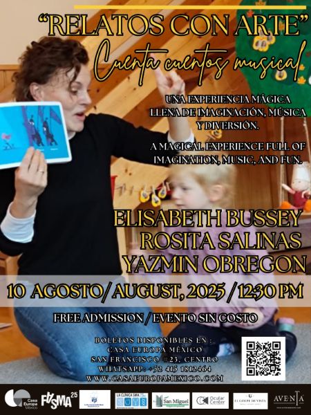 Imagen de "Relatos con Arte: Cuenta Cuentos Musical"