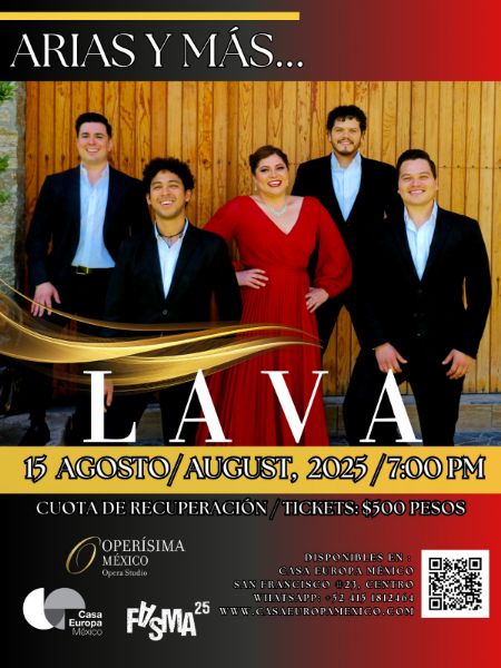 Imagen de ¡Vive "ARIAS Y MÁS... LAVA" 