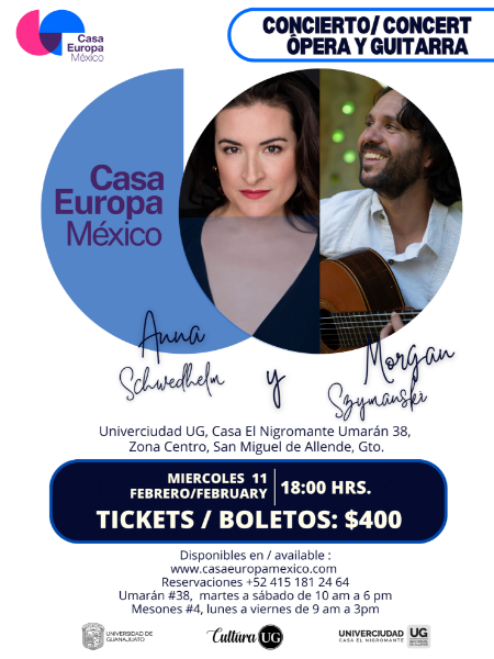 Imagen de Opera y Guitarra "Anna Ana Schwedhelm y Morgan Szymanski 