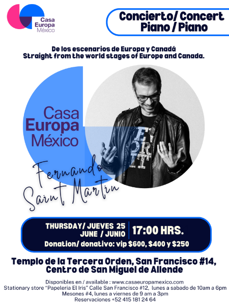 Imagen de Fernando Saint Martin en Concierto