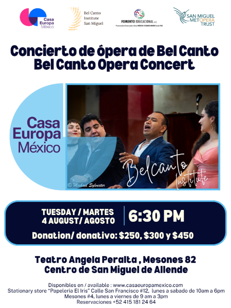 Imagen de Concierto de Ópera del Bel Canto Institute San Miguel